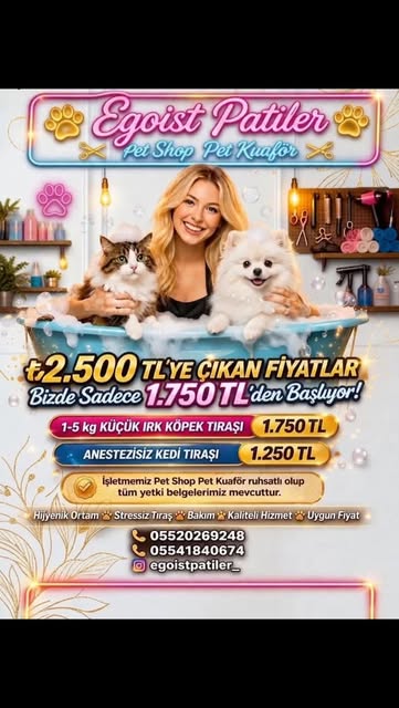Egoist Patiler'den bakım anına ait bir kare